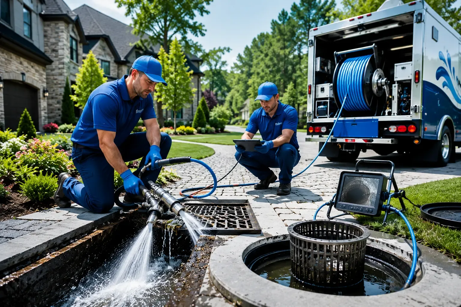 Local outdoor drain cleaning professionals in Fairport, NY